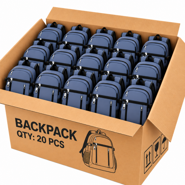 BP-E-TW-129 Navy Box of 20 Easy jet Cabin Backpack Bag